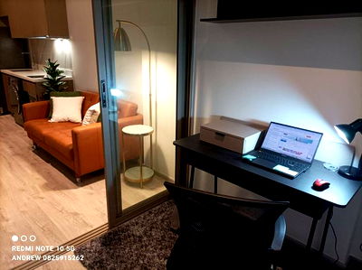 For Rent RHYTHM EKKAMAI ESTATE 1 Bedroom Plus Study Room near BTS Ekkamai