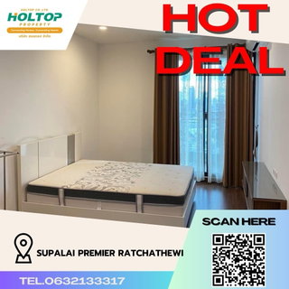 รูปภาพ #R867 For rent Supalai Premier Ratchathewi  Supalai Premier Ratchathewi Room type 1 bedroom 1 bathroom 1 living room Room size 61.98 sq.m. 25th floor