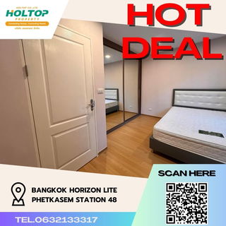 รูปภาพ #R861 ให้เช่า แบงค์คอก ฮอไรซอน ไลฟ์ สถานีเพชรเกษม 48 รูปแบบห้อง 1 ห้องนอน 1 ห้องน้ำ 1 ห้องครัว 1 ห้องนั่งเล่น ขนาดห้อง 33 ตรม.