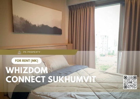 รูปภาพ For rent 🔺 Whizdom Connect Sukhumvit 🔺 complete furniture and electrical appliances, near BTS Punnawithi.