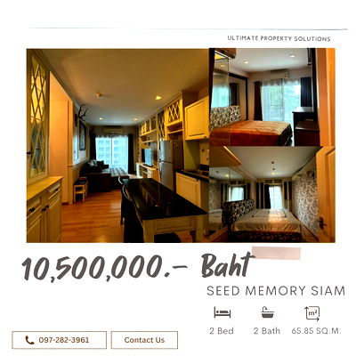 Condos for sale Phloen Chit Road : Urgent sale! Newly decorated room, beautifully decorated, ready to move in, next to BTS Sanam Ki La.