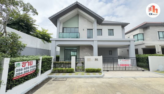 House for sale Bangkok Boulevard Rama 5 new house corner house never lived in 4 bedrooms 4 bathrooms by SC ASSET