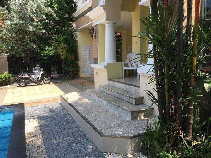 4-bed house for rent, 90 sqm, 22.5 sq wah, Ladawan Ramintra Km.2
