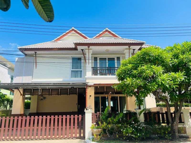 ขายบ้านเดี่ยว : House for Sale 🏡 บ้านเดี่ยวในหมู่บ้านคาซาลูน่า บางพระ