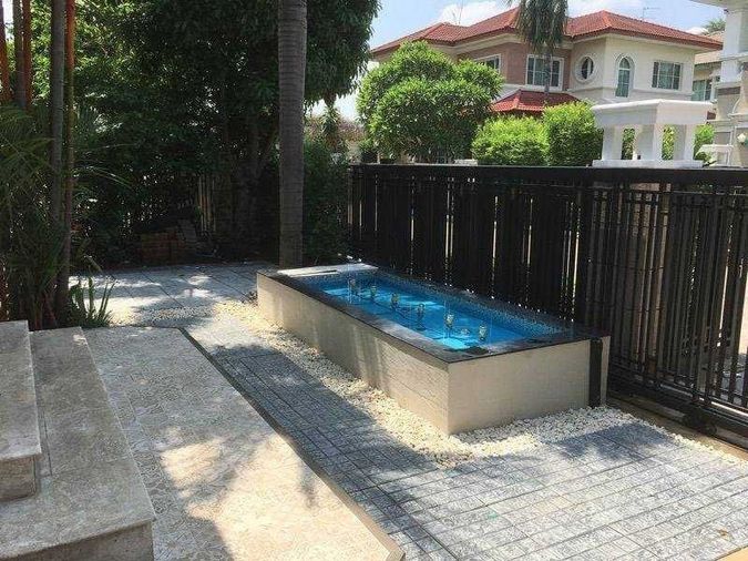 4-bed house for rent, 90 sqm, 22.5 sq wah, Ladawan Ramintra Km.2