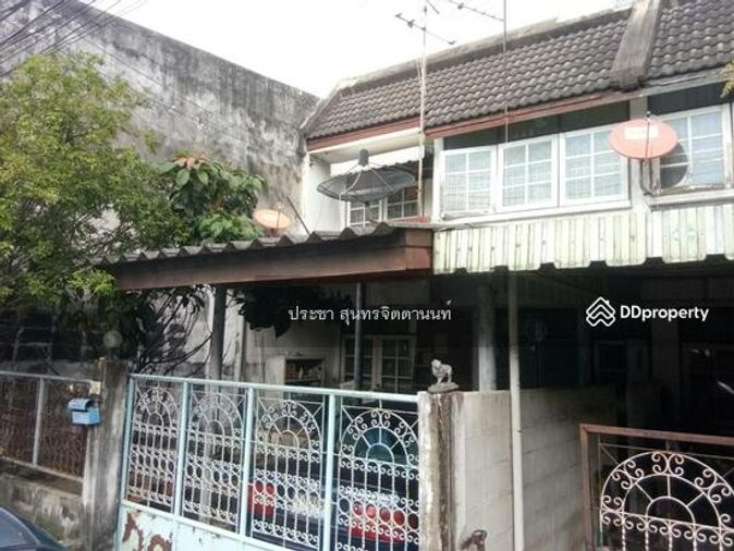 3-bed townhouse for sale, 60 sqm, 27 sq wah, Prachakornthai Village