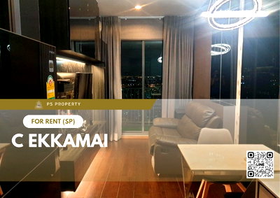 Condos for rent : For rent 🔺 C Ekkamai 🔺 complete furniture and electrical appliances, near BTS Ekkamai.