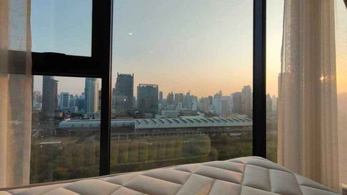 Life Asoke Hype 2 Bedroom 2 Bathroom Condo Rama 9 for Rent Fully furnished near MRT Rama 9 Bangkok