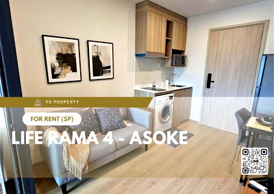 Condos for rent : For rent ✨ Life Rama 4 - Asoke ✨ near MRT Queen Sirikit Convention Center, complete furniture and electrical appliances.
