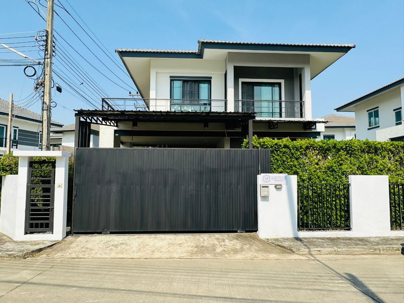 ขายบ้านเดี่ยว : ขายบ้านเดี่ยวใกล้เซนทรัลเฟสเชียงใหม่ พร้อมเข้าอยู่ได้เลย