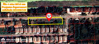 ที่ดิน ดรีมเวิลด์ : ขายที่ดินถมแล้วเนื้อที่ 337.6 ตารางวา แปลงมุม  ติดถนน 2 ด้าน มีเสาเข็มพร้อมปลูกบ้าน  ราคา 23,000.-/ตรว