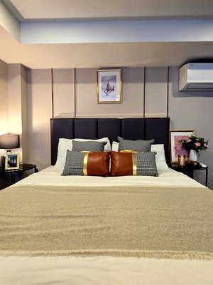 Condos for rent : Park Origin Chula - Samyan【𝐑𝐄𝐍𝐓】🔥 New room, warm style, beautiful view, complete furniture Near MRT Sam Yan.🔥Contact Line ID: @hacondo