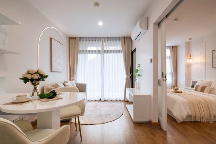 ขายคอนโด บ้านนวธารา ทำเลดี พร้อมอยู่ ในราคาเบาๆ! ✨ ราคาเพียง 1,690,000 บาท ชั้น: 2 อาคาร F ขนาด 33 ตรม.