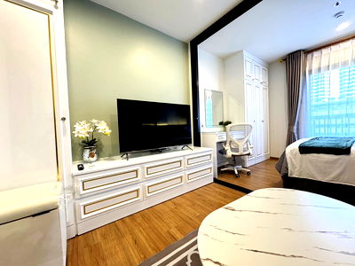 Condos for rent MRT Phahon Yothin : 💥LineID: @RizzEstate (with@)💥The Line Vibe (33 Sq.m)💥New Room💥 Available!! 