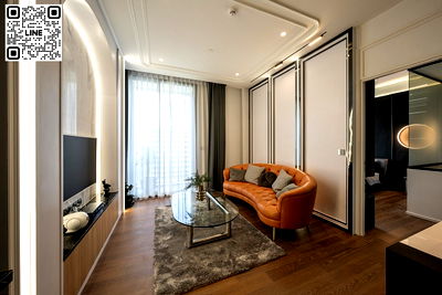 Condos for sale Phloen Chit Road : ✨Line ID @556ryccg 🚞Luxury condo near Lumpini park 56 sqm 1 Bedroom Muniq Langsuan Fully furnished 🐶Pet Friendly🐱
