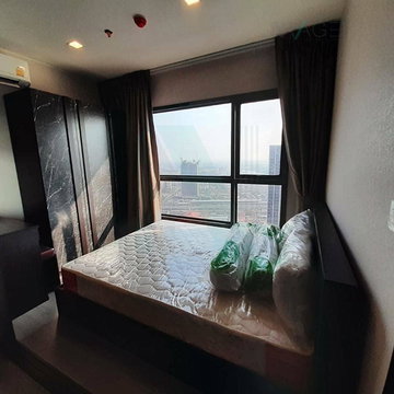 📌 For Rent Condo THE POLITAN AQUA Building 1, Floor 44,1 bed room, Room size 25.00 sqm