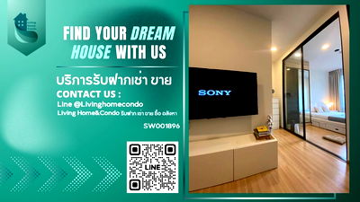 Condos for sale : Condo for sale, Chewathai Kaset-Nawamin, high floor, ready to move in!