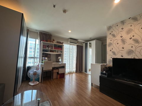 P453 ให้เช่าคอนโด Lumpini Park Rama9 (ลุมพินี พาร์ค พระราม9) ห้องขนาด37ตรม. ห้องสวย เฟอร์ครบ มีเครื่องซักผ้า+เครื่องกรองน้ำ