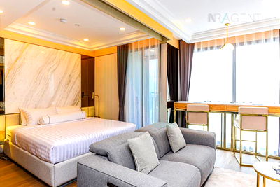 Condos for rent BTS Sala Daeng : 🔺 For Rent Condo ASHTON CHULA-SILOM Building 1, Floor 44,Studio, Room size 32.00 sqm