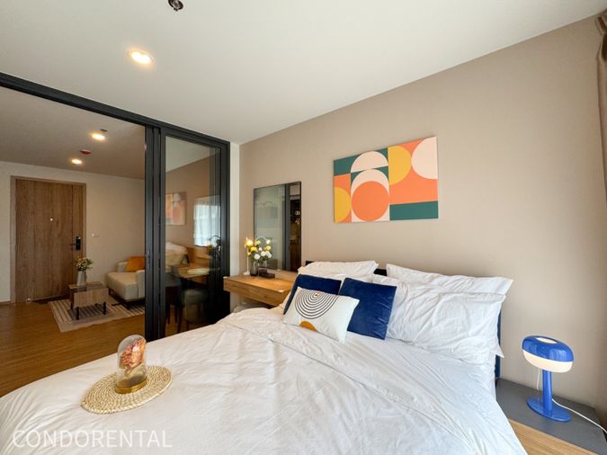 1-bed condo for rent, 36.7 sqm, THE LINE VIBE  Phahonyothin