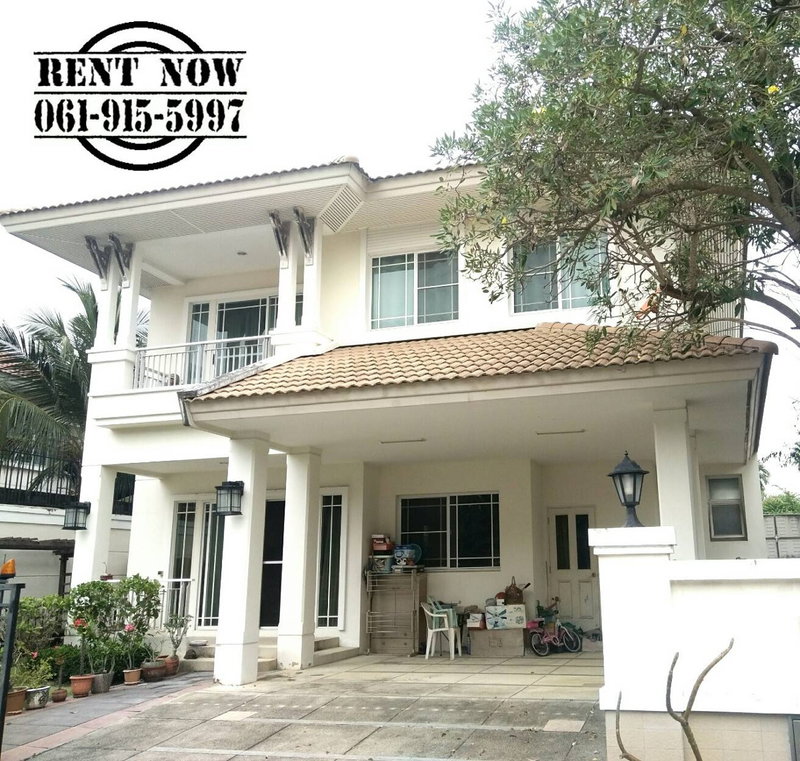 Houses for rent : Single house for rent, Nantawan Sathorn-Ratchaphruek Location on Ratchaphruek Road, near The Circle, Food Villa, 