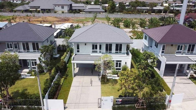 ขายบ้านเดี่ยว : ขาย บ้านเดี่ยว มัณฑนา บางนา-วงแหวน ที่ดิน 99.6 วา บ้านใหม่ ใกล้รามคำแหง2 เมกาบางนา