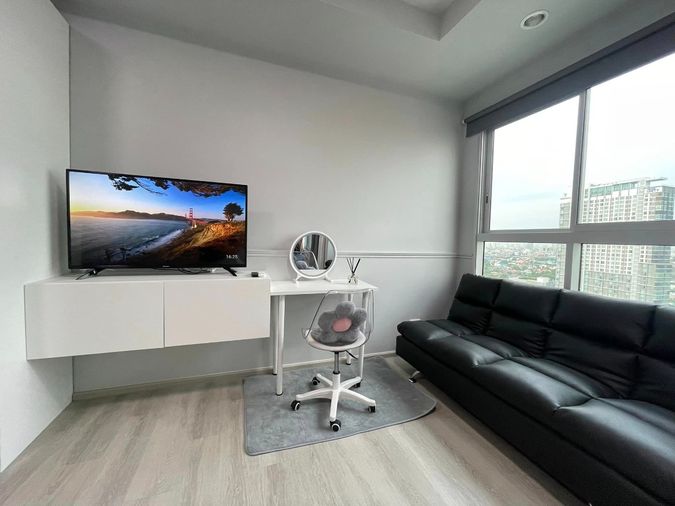 Studio condo for rent, 26.5 sqm, IDEO Charan 70 - Riverview
