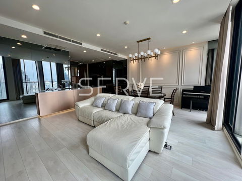 Nice Decorate Combined 2 Beds with Bathtub High Fl. 25+ Perfect Location BTS Phloen Chit / For Rent-Noble Ploenchit