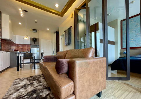 🔺 For rent condo THE LIGHTHOUSE SATHORN - CHAREONNAKORN Building 1, Floor 16,1 bed room, Room size 49 sqm