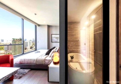 คอนโดให้เช่า : LTHC11218-CELES ASOKE Condo FOR RENT Size 106 sqm. 3 beds 2 baths BTS Asoke Station ONLY 150K/Month