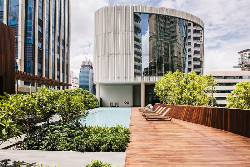 Condos for sale : For sale Magnolias Ratchadamri Boulevard, high floor, south facing, wide room layout, 89.47 sq.m., 2 bedroom @20 MB.