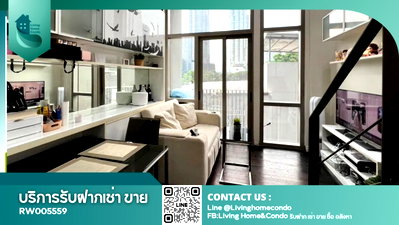 คอนโดให้เช่า : For rent Ideo morph sukhumwit 38 ห้องตกแต่งสวยมาก เฟอร์นิเจอร์ครบ Pet friendly LH-RW005559