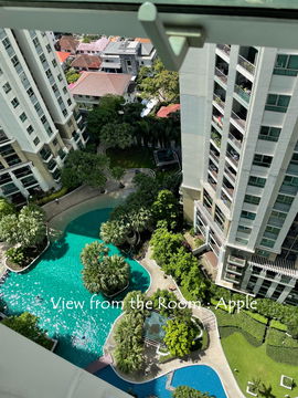 For sale by owner. Belle Grand Rama 9, 1-bedroom ( 2 bedrooms before renovation) 🏢 **面积：**77 平方米 💰 **售价：**1050 万泰铢 （可议价 / 含中介佣金 / 过户费用双方各付一半）