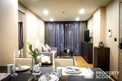 คอนโดให้เช่า : คอนโด 1 นอน at Klass Langsuan ใกล้ BTS ชิดลม (ID 1930533)