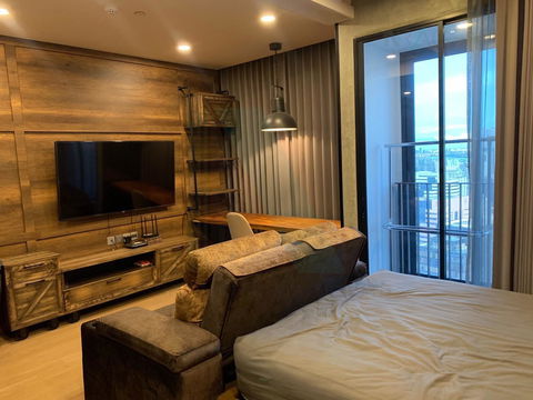 📌 For Rent Condo ASHTON CHULA-SILOM Building 1, Floor 45,1 bed room, Room size 34.00 sqm