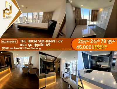 เช่าคอนโด BTS เซนต์หลุยส์ : DL24110388 ให้เช่าคอนโด เดอะ รูม สาทร - ถนนปั้น (The Room Sathorn - TanonPun) ใกล้ BTS เซ็นต์หลุยส์ พร้อมเข้าอยู่ โทรด่วน 0800343450 LineID @655ebbvc