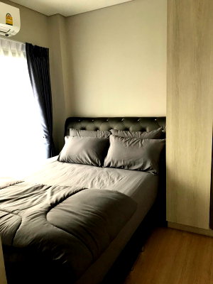 Condos for rent Samsen Wittayalai School : For rent Lumpini Suite Dindaeng Ratchaprarop, 11th floor, area 46 sq m., 2 bedrooms, 20,000 baht/month*
