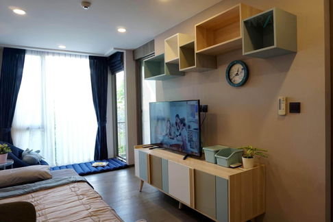 📌 For Rent Condo KLASS SIAM Building 1, Floor 3,1 bed room, Room size 45 sqm