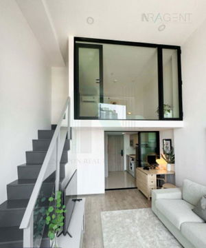📌 ให้เช่าคอนโด โซโห​ แบงค็อก​ รัชดา อาคาร 1 ชั้น 18 Duplex ขนาด 38.00 ตรม ใกล้ MRT ห้วยขวาง