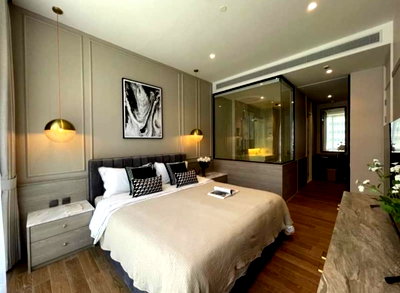 Condos for rent : Muniq Langsuan | BTS Chidlom | Beautiful Decoration, Kempinski View and Best Price #HL #202402095585 #MKT