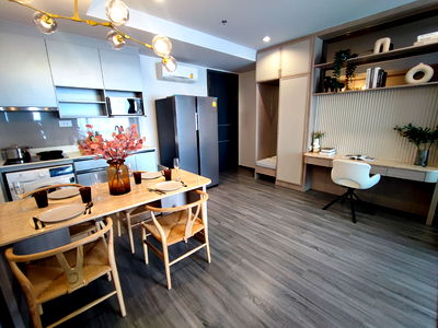 คอนโด แอร์พอร์ต ลิงค์ ราชปรารภ : ขาย 1 ห้องนอน 58.18 ตร.ม. ไอดีโอ โมบิ รางน้ำ