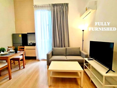 Condos for rent : Condo for rent : Noble Revolve Ratchada2 2 Bed 2 Bath Nice decorated High floor  Fully furnished near MRT Cultural Centre