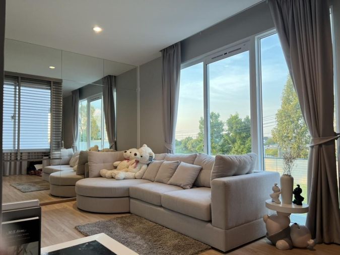 4-bed house for rent, 38.5 sq wah, Nirvana Absolute Ekkamai - Ramintra