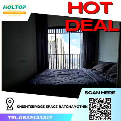 คอนโดให้เช่า : #R1182 ให้เช่า KnightsBridge Space Ratchayothin   ไนท์บริดจ์ สเปซ รัชโยธิน รูปแบบห้อง Duo Space 2 ชั้น  ขนาดห้อง 49 ตร.ม  ชั้น 29