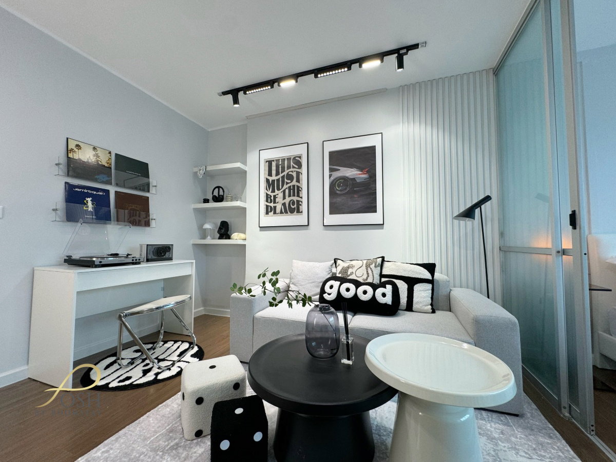 Newly renovated condo from POSH, best selling Condo Creek by Sansiri, newly renovated in Mid century design style, studio, location Kathu. - image 4