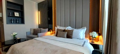 Condos for rent : P485 Condo for rent IDEO Sukhumvit-Rama4 (IDEO Sukhumvit Rama 4) Ready to move in room, fully furnished + electrical appliances, special price