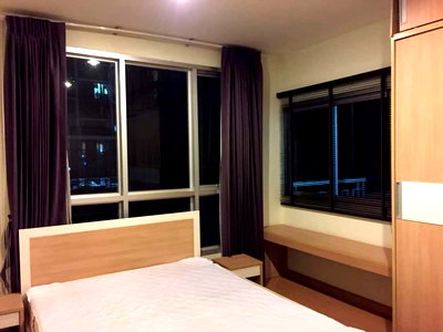 Condos for rent : P484 Condo for rent Life @Ratchada-Huaykwang, good location, next to MRT Huai Khwang, beautiful room, fully furnished, ready to move in