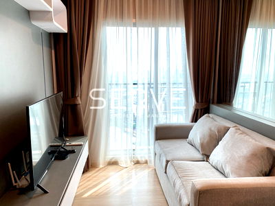 Condos for rent : Beautiful room 1 Bd Unit For Rent Good Location Next to MRT Thailand Cultural Centre Station 80 m. @    Noble Revolve Ratchada 2