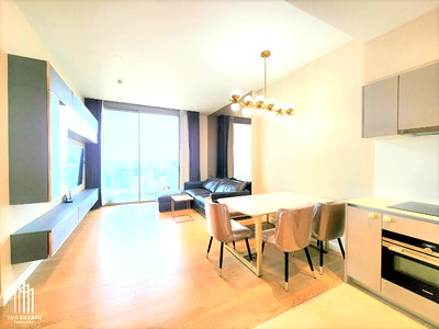 Condos for rent : For rent Magnolias Waterfront Residences 94.34 sq.m. 2 bedroom on a landmark location of Thailand @130,000 Baht