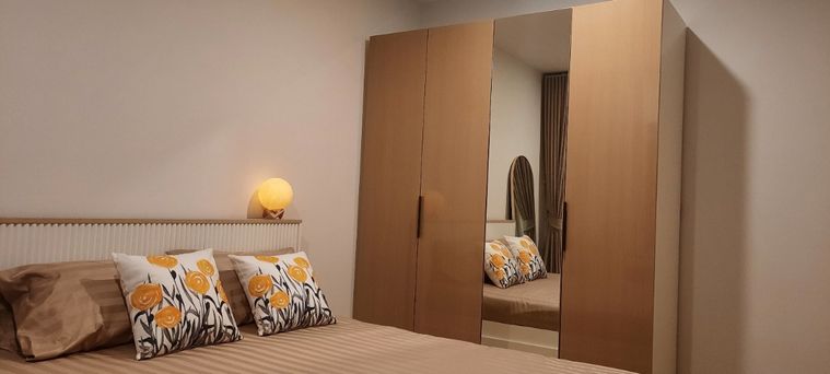 2-bed condo for rent, 47.3 sqm, Life Rama 4 - Asoke